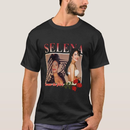 Funny Selenas Quintanilla Vaporwave Tshirt (Devant)