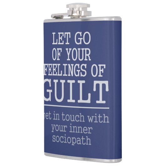 Funny Self-Knowledge Custom name-flesk Heupfles (Links)