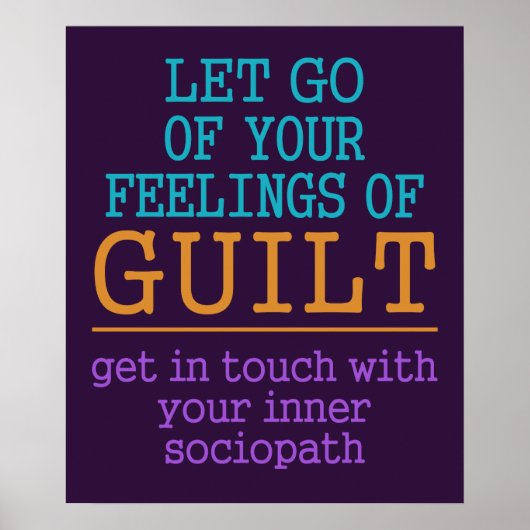 Funny Self-Knowledge poster (Voorkant)