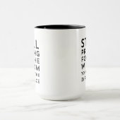 Funny Serenity Prayer Sober Coffee Mok of Tea Cup (Midden)