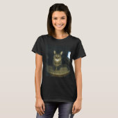 Funny Serious Gamer Cat Lovers Stud Kitty Cat Meme T-shirt (Voorkant volledig)