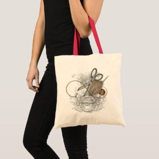 Funny Sewing Queen Tote Bag