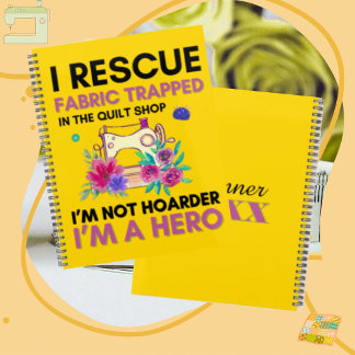 Funny Sewing Quote Vintage Floral Sewing Machine