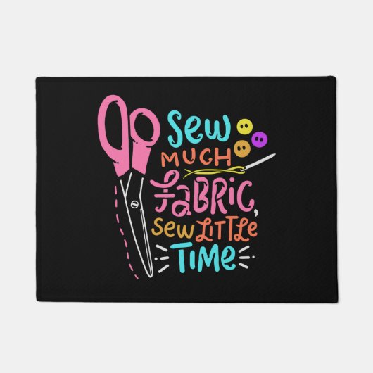 Funny Sewing - Zaai veel stof Deurmat (Voorkant)