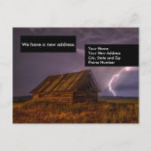 Funny Shack Changement d'adresse Carte postale Car (Devant)