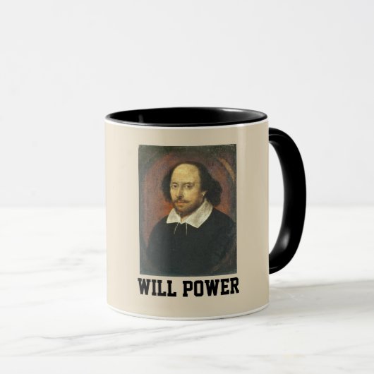 Funny Shakespeare Coffee Mugs Mok (Voorkant rechts)