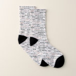 Funny Shakespeare Insult livre de littérature clas<br><div class="desc">Customisez cette drôle Shakespeare Insult classique littérature livre Chaussettes idée cadeau pour célébrer l'une de vos personnes préférées. Ce cadeau personnalisé fait un cadeau d'anniversaire ou un cadeau de Noël. Famille et amis aimeront cette drôle Shakespeare Insult classique littérature livre Chaussettes idée cadeau. Il est facile de personnaliser pour être...</div>