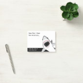 Funny Shark Attack Attentie die Memo krijgt Post-it® Notes (Kantoor)