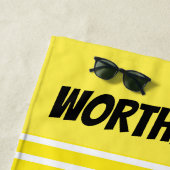 Funny Shark Beach Towel Strandlaken (In situ)