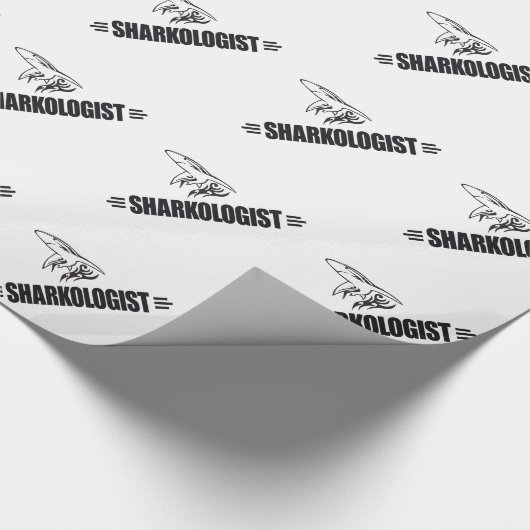 Funny Shark Cadeaupapier (Hoek)