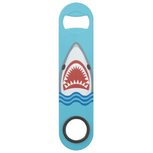 Funny Shark Cartoon Speed Flessenopener