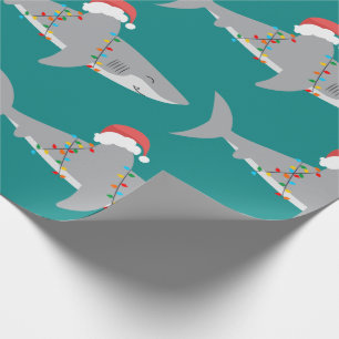 Funny Shark Extra Grote Afdruk Cadeaupapier