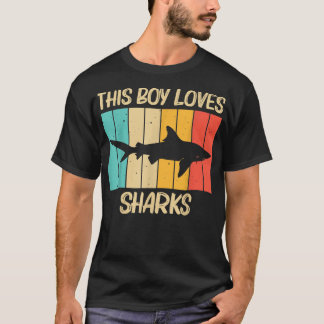 Funny Shark voor Kinder hamerhaaien T-shirt