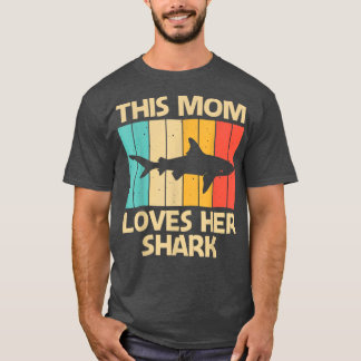 Funny Shark voor mama Hammerhead Tiger Sharks L. T-shirt