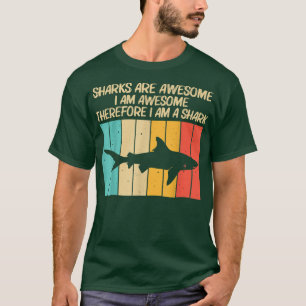 Funny Shark voor mannen Hammerhead Tiger Sharks T-shirt