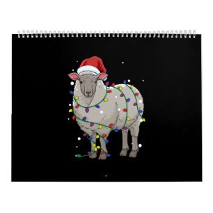 Funny Sheep Christmas   Santa Claus Gift Kalender