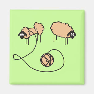 Funny Sheep Magnet Magneet