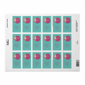 Funny Sheep Message - Gewoon dans over het 1 Etiket (Full Sheet)