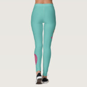 Funny Sheep Message - Gewoon dans over het 1 Leggings (Achterkant)