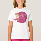 Funny Sheep Message - Gewoon dans over het 1 T-shirt (Voorkant)