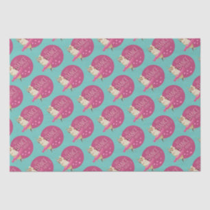 Funny Sheep Message - Gewoon dans over het 1 Tissuepapier