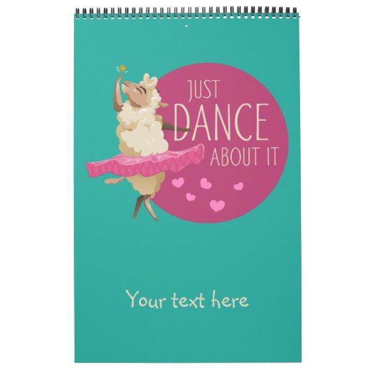 Funny Sheep Message - Just Dance About It 1 Kalender (Hoes)