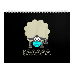 Funny Sheep met gezichtsmasker   Sheeple Gift Kalender