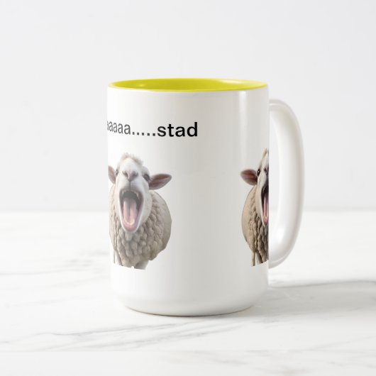 Funny Sheep Mok (Voorkant rechts)