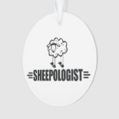 Funny Sheep Ornament (voorkant)