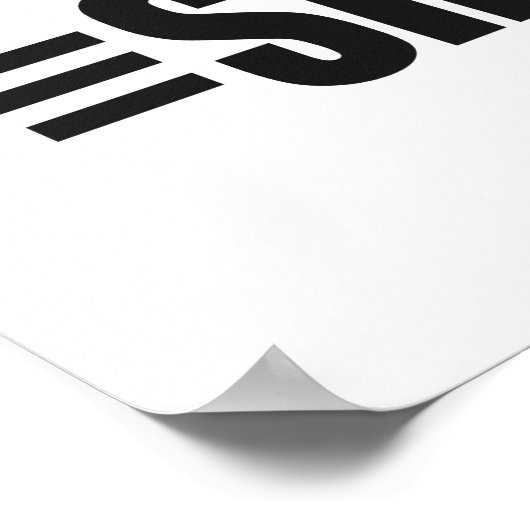 Funny Sheep Poster (Hoek)