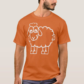 Funny sheep  t-shirt