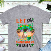 Funny Shenanigans Dogs St Patricks Day T-Shirt