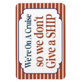 Funny Ship Cabin Deuren Marker Cruise Sign Magneet (Verticaal)