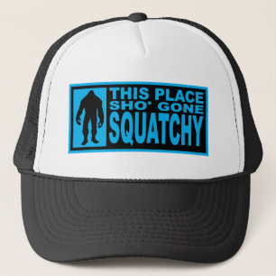 Funny SHO' GONE SQUATCHY Pet - Bigfoot vinden