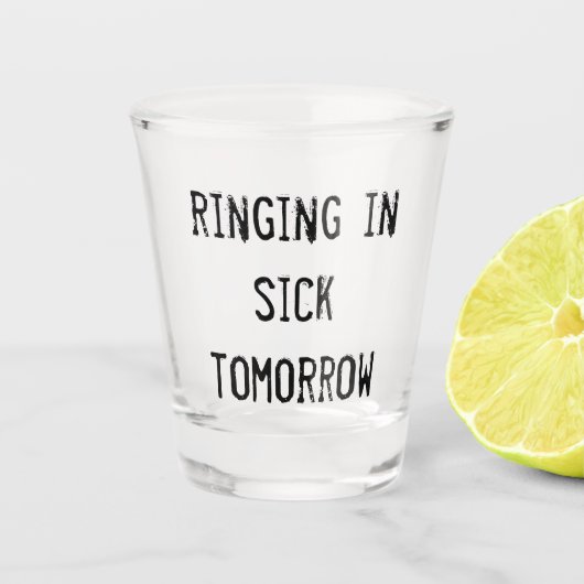 Funny Shot Glasses Glas (Voorkant)