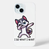 Funny Siberian Husky Dog Case-Mate iPhone Case (Achterkant)