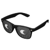 Funny Side Eye Novelty Retro Zonnebril (Gekanteld)