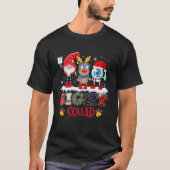 Funny Sight Squad Gnome Reindester Kerstmis T-shirt (Voorkant)