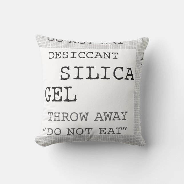 Funny Silica Gel Dessicant Coussin de plaisanterie (Recto)