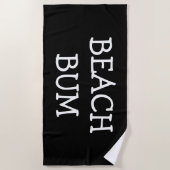 Funny Simple Jongens Strandlaken (Voorkant)