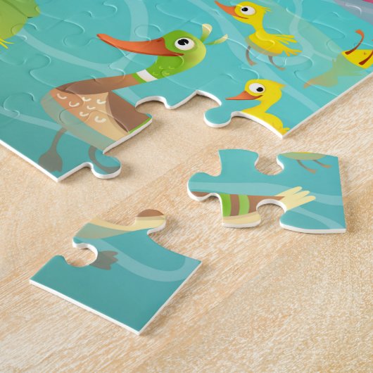 Funny Singing Frog Band Puzzle (Côté)