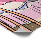 Funny Singing Walrus Poster (Hoek)