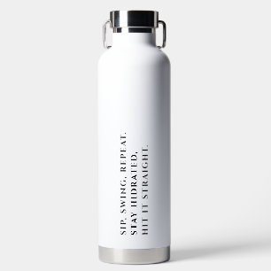 FUNNY SIP SWIFT REPEAT GOLF VADERDAG MONOGRAM WATERFLES