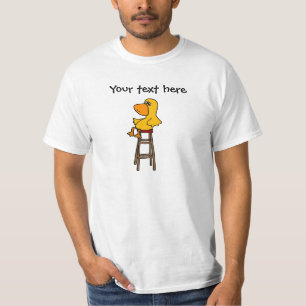 Funny Sitting Duck Cartoon T-shirt