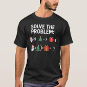 Funny Six Seven 67 Math Meme Christmas Teacher T-shirt (Voorkant)