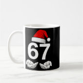 Funny Six Seven 6 7 Meme Gen Alpha Slang Christmas Koffiemok (Links)