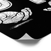 Funny Six Seven 6 7 Meme Shirt 6 7 Hands  Poster (Hoek)