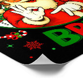 Funny Six Seven Bruh Santa Meme 67 Christmas Boy G Poster (Hoek)