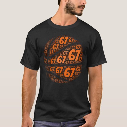 Funny Six Seven Player Basketball Meme T-shirt (Voorkant)