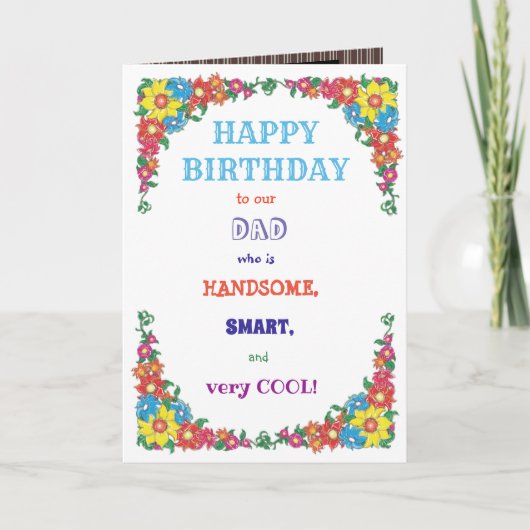 Funny Sjabloon voor Birthday (Voorkant)